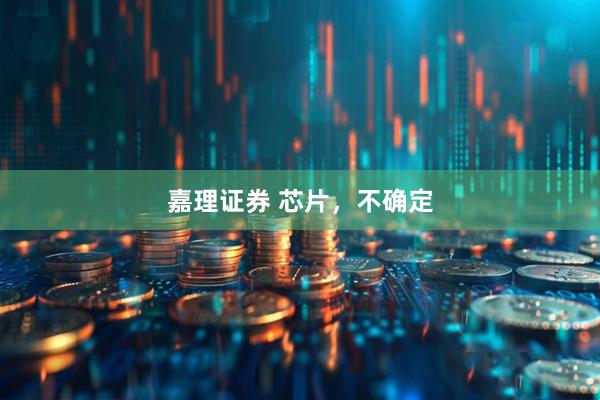嘉理证券 芯片，不确定