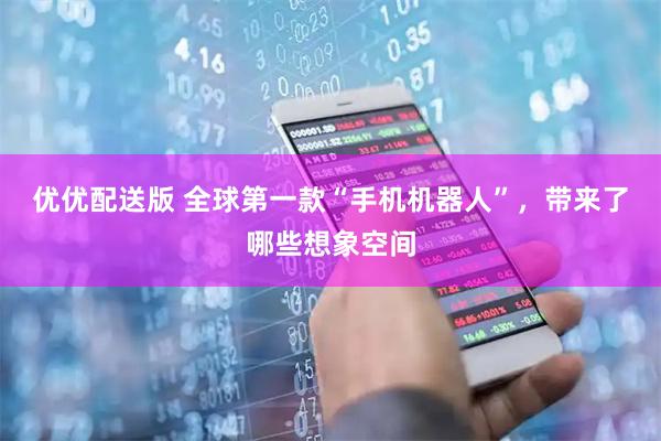 优优配送版 全球第一款“手机机器人”，带来了哪些想象空间